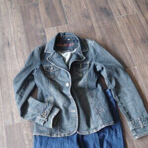 Ladies Jean Jacket By ConTrast